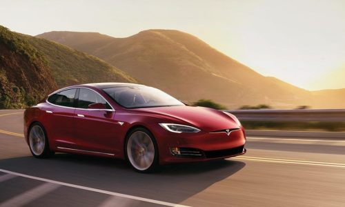 Red-sunset-Tesla-Model-S