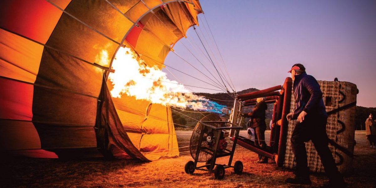 Flame-hot-air-balloon