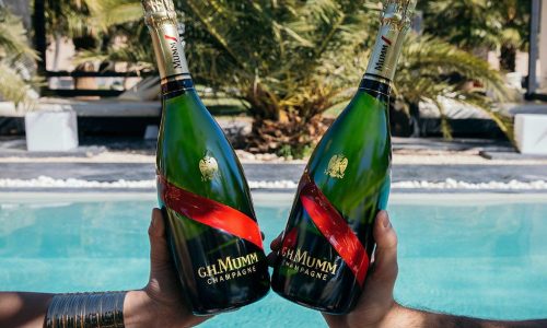 Champagne Mumm grand Cordon bottles MarrakechTW