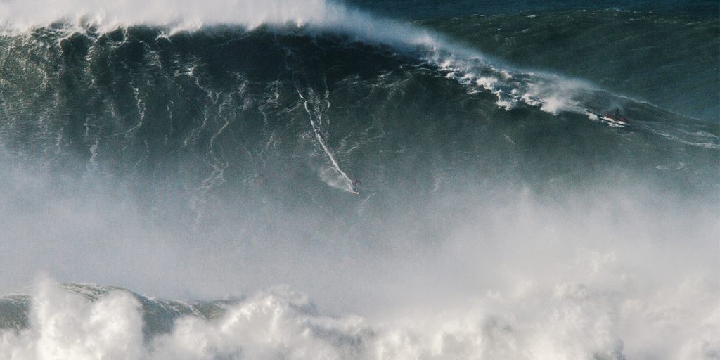 The Largest Wave Ever Surfed