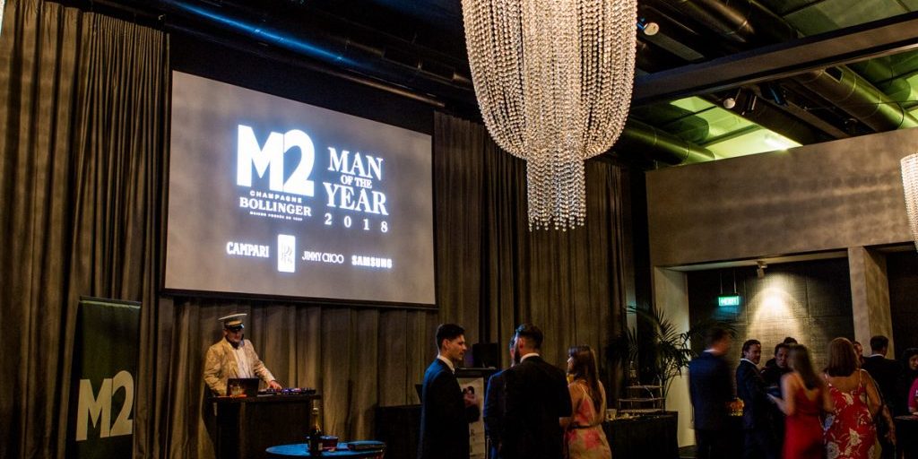 12th Annual M2 Champagne Bollinger Man of the Year 2018