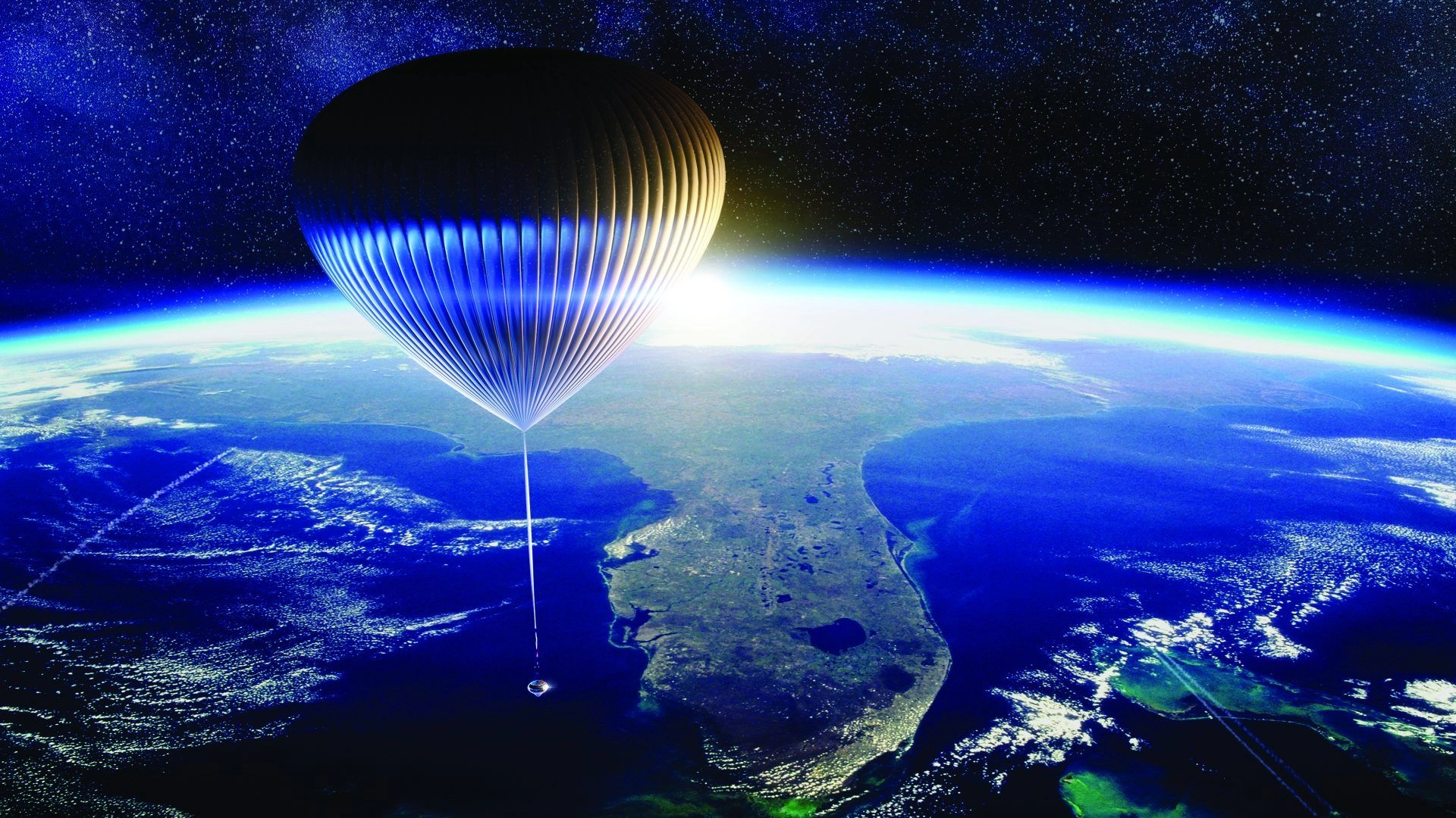 Balloon Up To Space