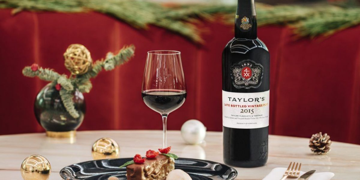 Taylor's Late Bottled Vintage (LBV) 2015 - Christmas and chocolate dessert