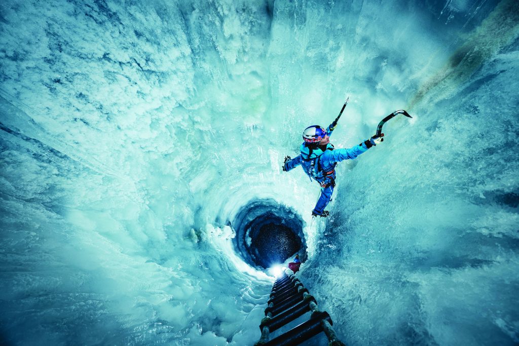 Put Ice Climbing This Cave On Your Post-Covid Bucket List