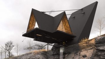 M2now.com - Would You Live In This Death Defying Cabin?