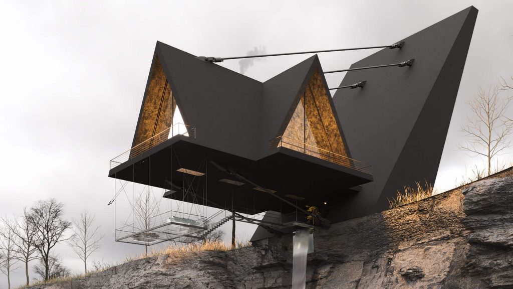 Would You Live In This Death Defying Cabin?