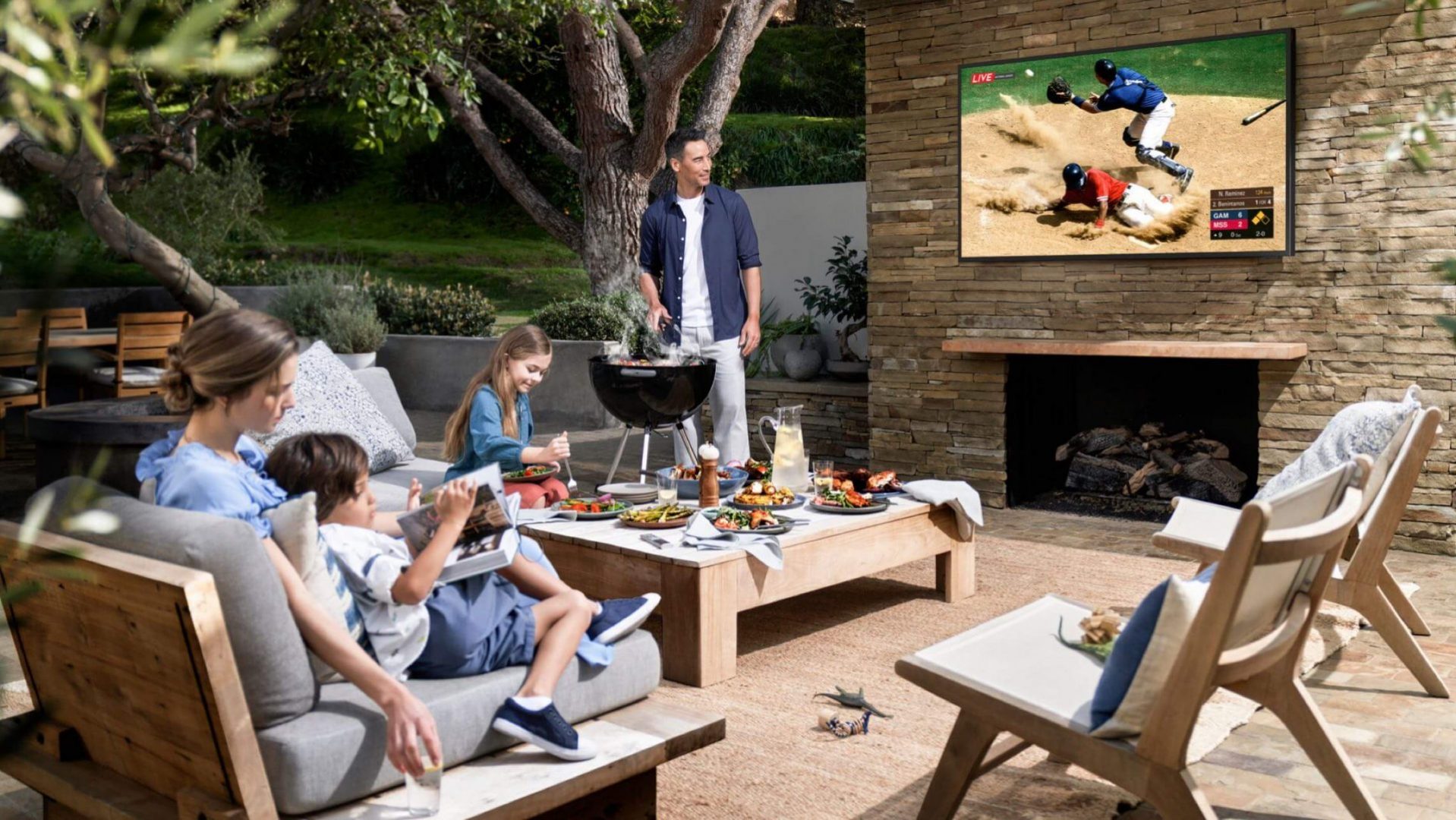 Weatherproof TV Perfect For Outdoor Entertainment