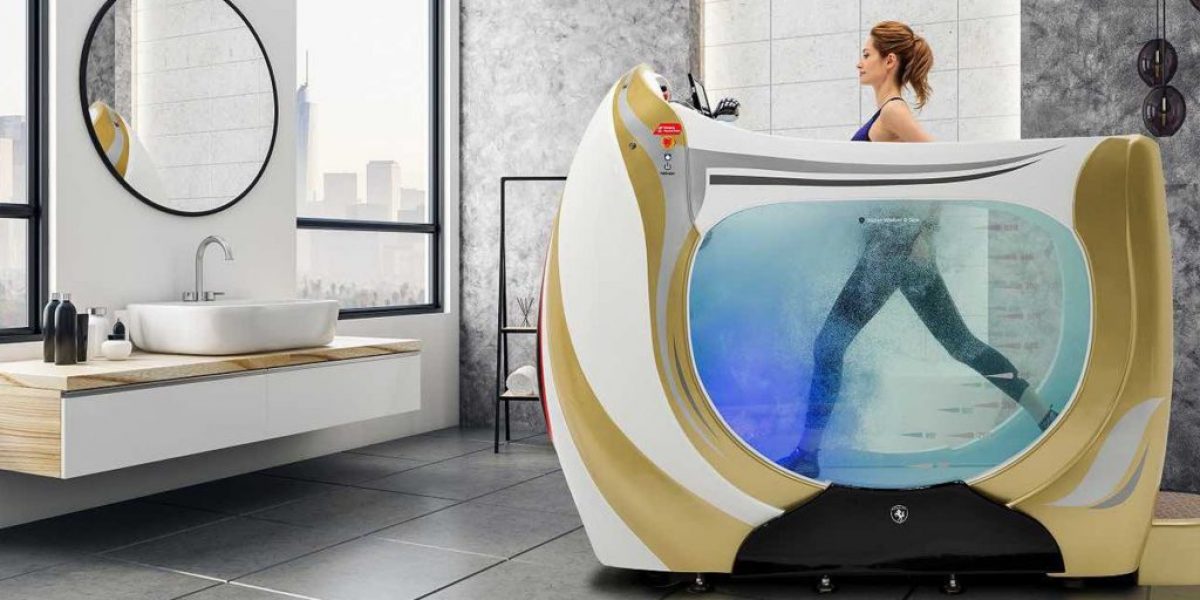 M2now.com - This Luxury Spa Doubles As A Treadmill, Never Leave The Bathroom Ever Again