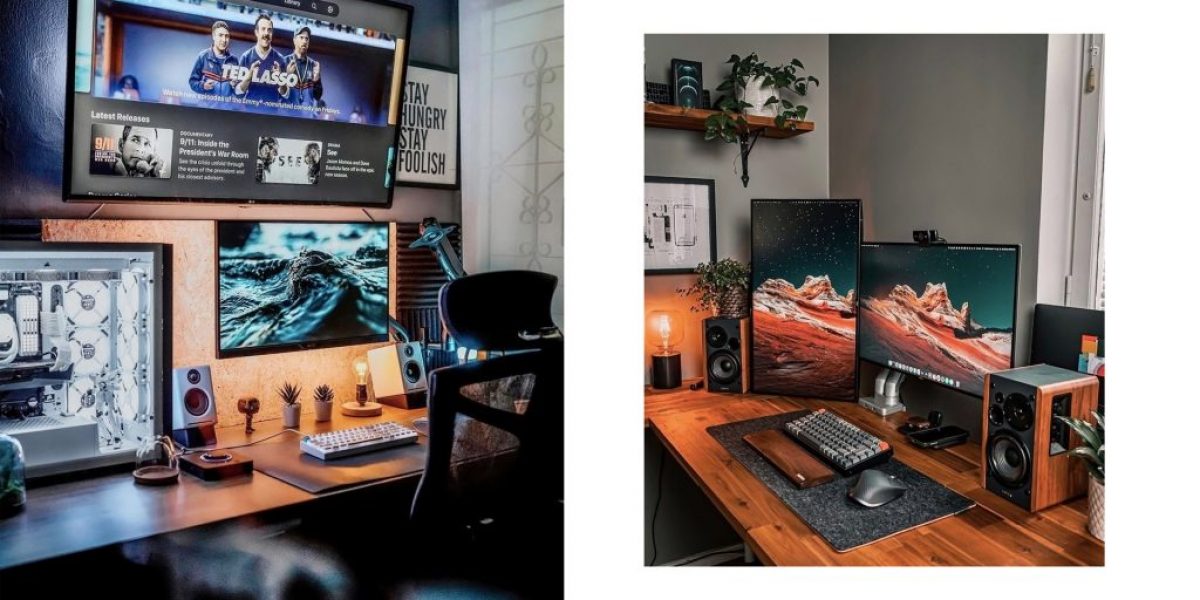 M2now.com - Home Workstation Layouts To Inspire Your Creativity & Make You Productive