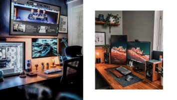 M2now.com - Home Workstation Layouts To Inspire Your Creativity & Make You Productive