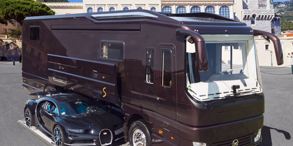 M2now.com - This Luxury Motorhome Is Also Perfect For Toting Around Your Supercar