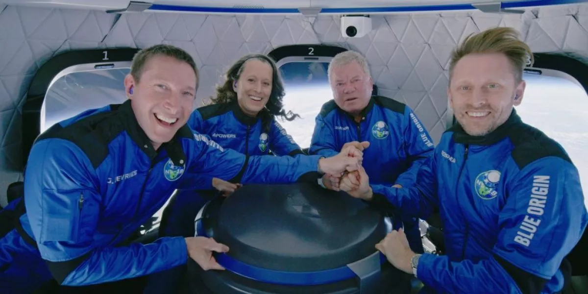 At 90-Years-Old, Shatner Finally Reaches The Final Frontier Aboard Blue Origin
