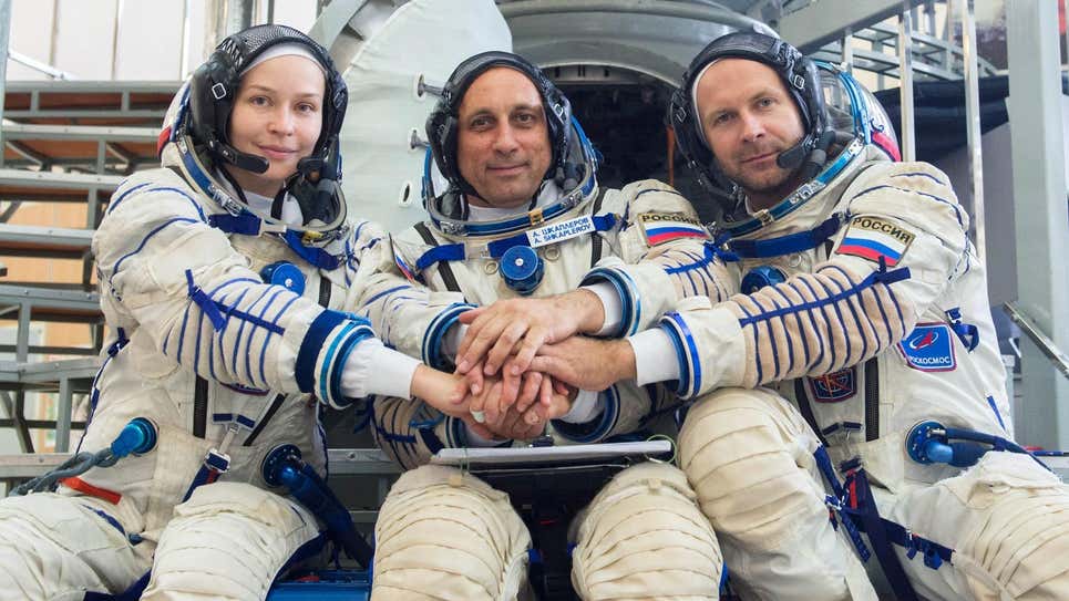 Forget The Green Screen, This Russian Film Crew Is Making The World’s First Movie In Space