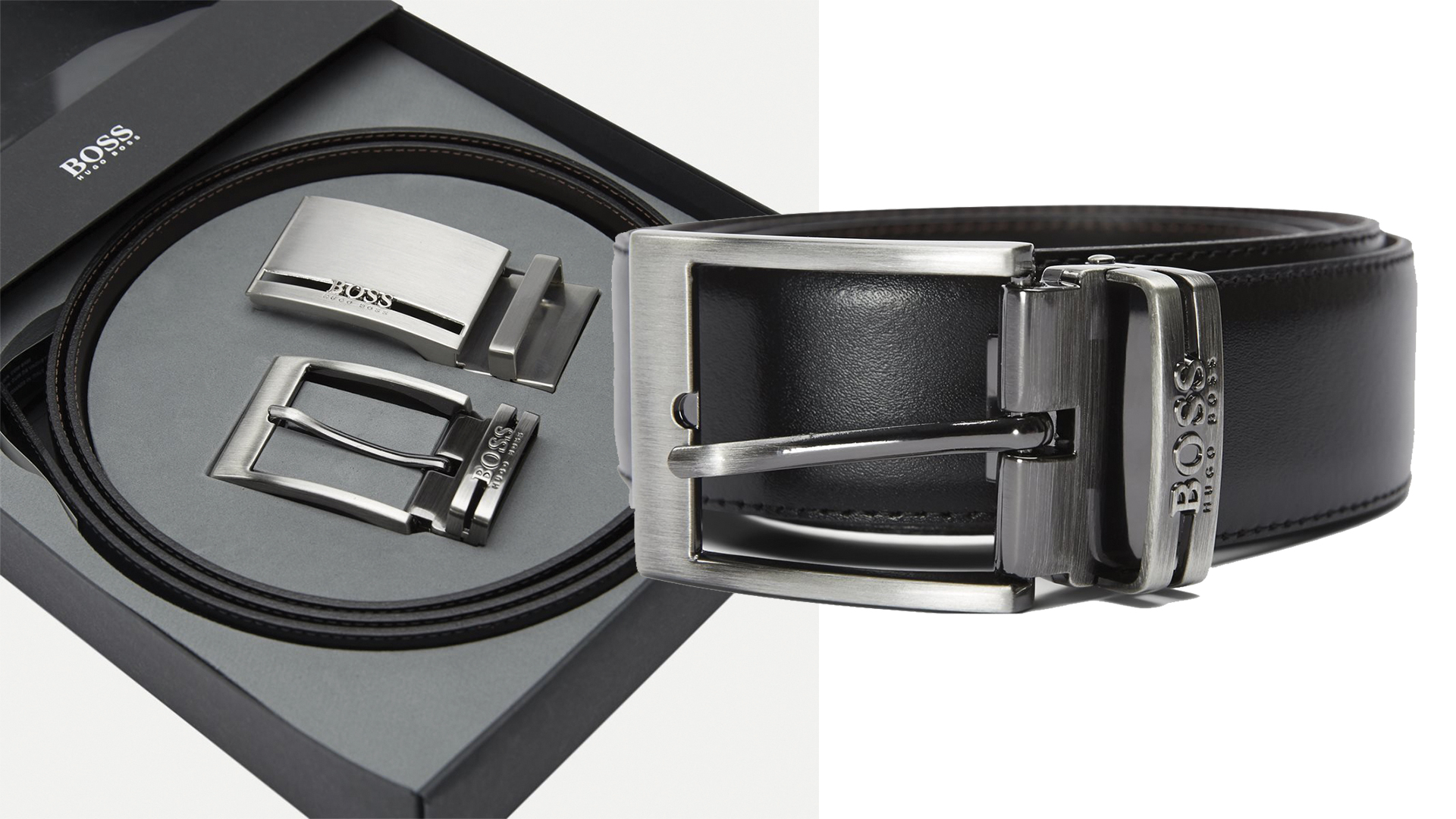 hugo boss belt gift box