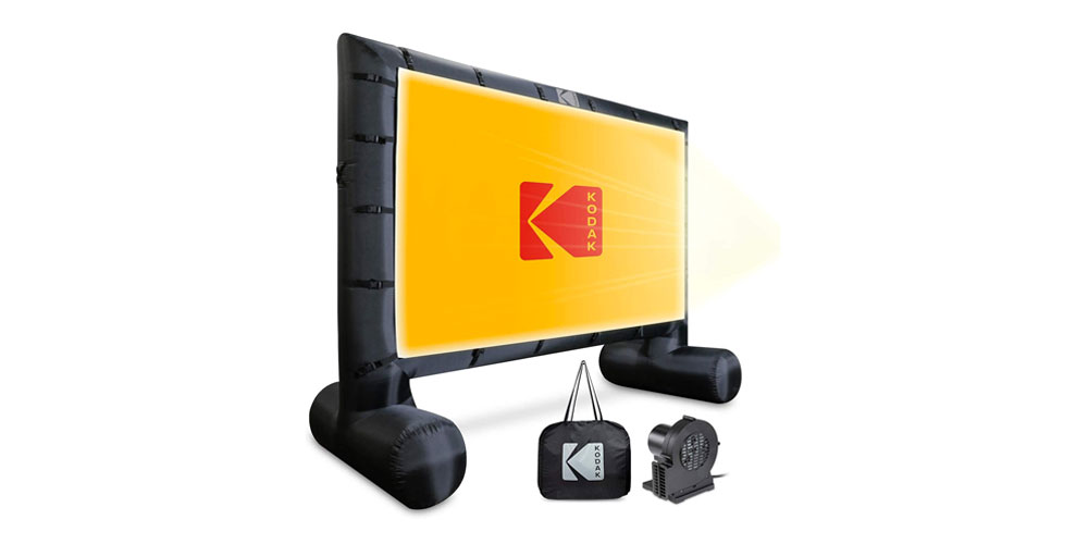 Upgrade Your Backyard Gatherings This Summer With The Kodak Inflatable Screen