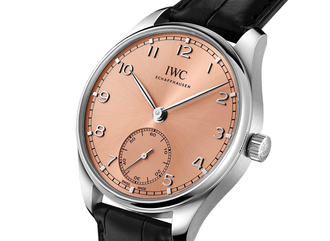 Hooked On The New IWC Salmon Dial Portugieser