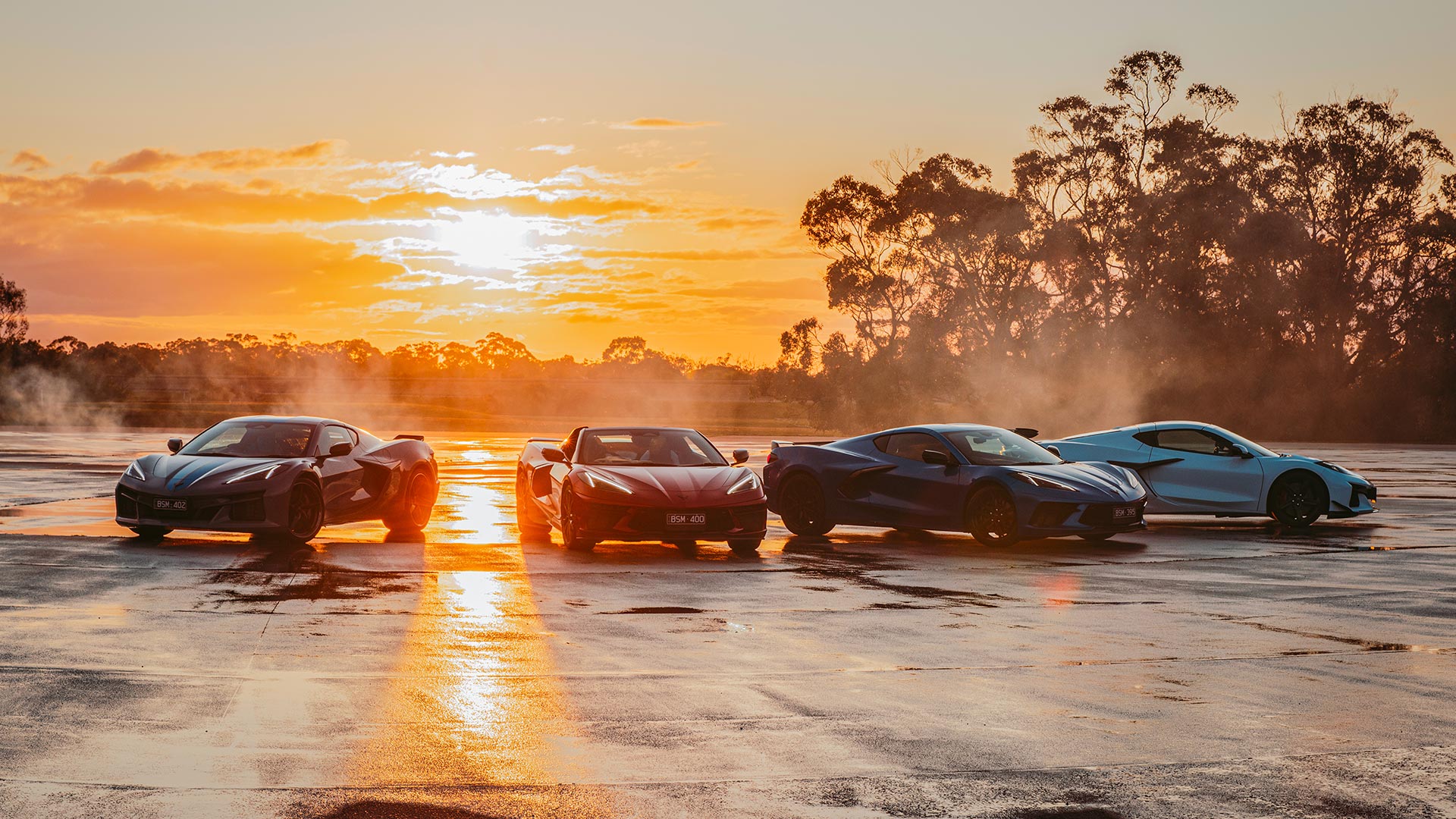 Power a plenty: Corvettes Stingray, Z06, and E-Ray