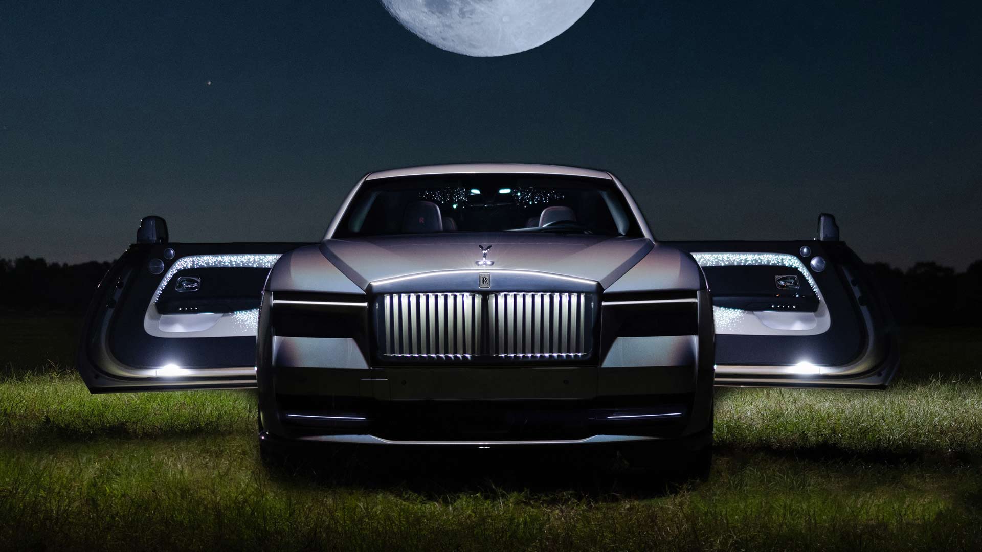 Shooting for the Moon: Rolls-Royce Spectre Lunaflair