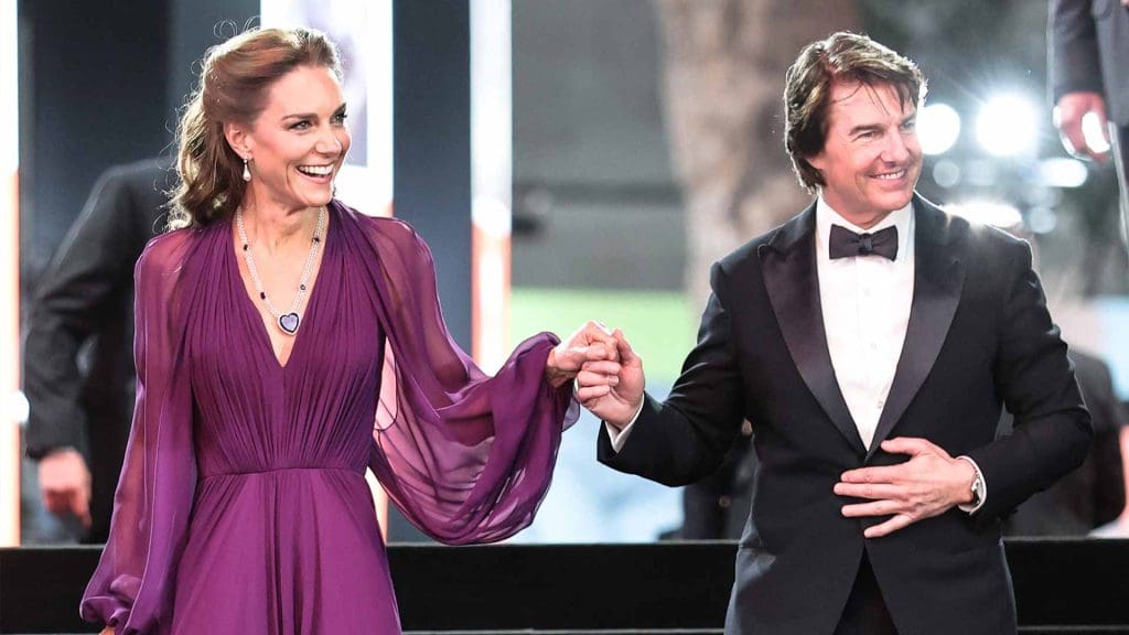 Tom Cruise Literally Lured out Royalty for Digger Premier